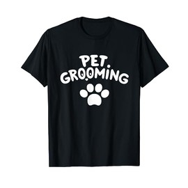 Funny Dog Hairdressing Clothes for Pet Younique Stylists T-Shirt, black