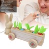 Toddler Radish Matching Car Toy Baby Safe Infant Robust Wooden