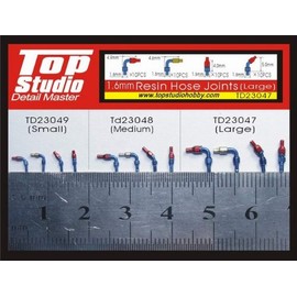 Top Studio resin Hose Joint (L) 1/12 1/20 1/24 td23047