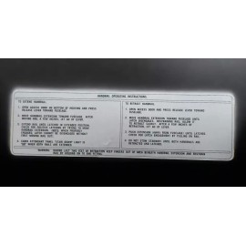 Unbranded ID PLATE P/N 1068316