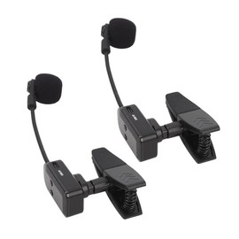 Saxophone Wireless Microphone - Saxophone Microphone System, Clip On Instrument Microphone for Sax, 2.4G Clip On Sax Mic System for Stage Performance Pickup