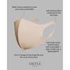 VIRTUE CODE Second Skin Cloth Face Mask Pack. 4 Buttery