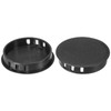 PATIKIL 50mm (2") Plastic Hole Plugs, 6Pcs Flush Type Round