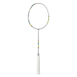 Yonex NanoFlare 700 Play Badminton Racquet (Silver/Sky Blue) (4UG5) - Factory Prestrung