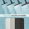 SR SUN RISE 10 Inch Rain Shower Head Matte Black
