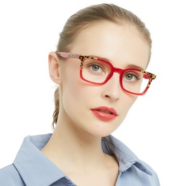 OCCI CHIARI +4.0 Reading Glasses for Women Fashion Readers High Power (4.0 5.0 6.0 1.0 1.25 1.5 1.75 2.0 2.25 2.5 2.75 3.0 3.5)