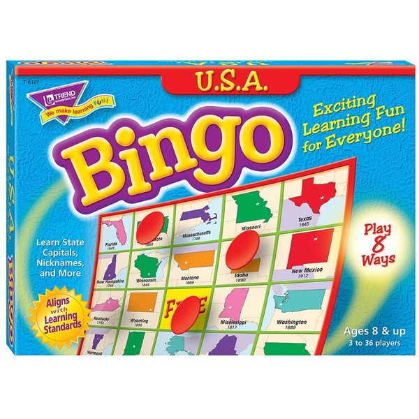 U.S.A. Bingo Game
