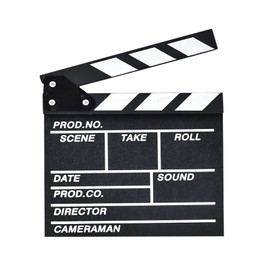 GOODCHI Vintage Clapboard Clapboard for Cinema Shooting Video Filmmaking Home Decor Cinema Equipment
