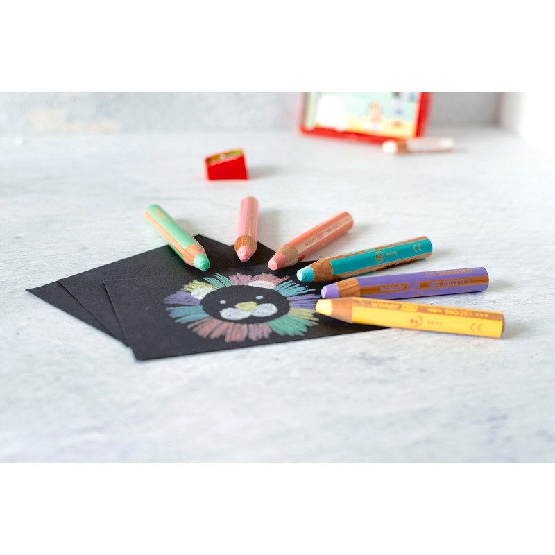 Multi-Talented Pencil - STABILO woody 3 in 1 - Pack