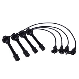 IEQFUE Set of 4 Wires Spark Plug Wire Set 90919-22387 9091922387 Compatible with Toyota Tacoma 4Runner T100 L4 2.4L 2.7L
