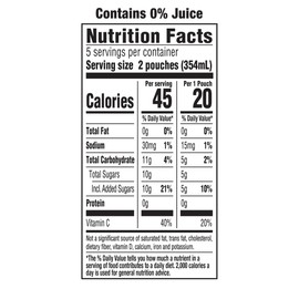 Kool-Aid Ghoul-Aid Scary Berry Artificially Flavored Drink, 10 ct Box, 6 oz Pouches