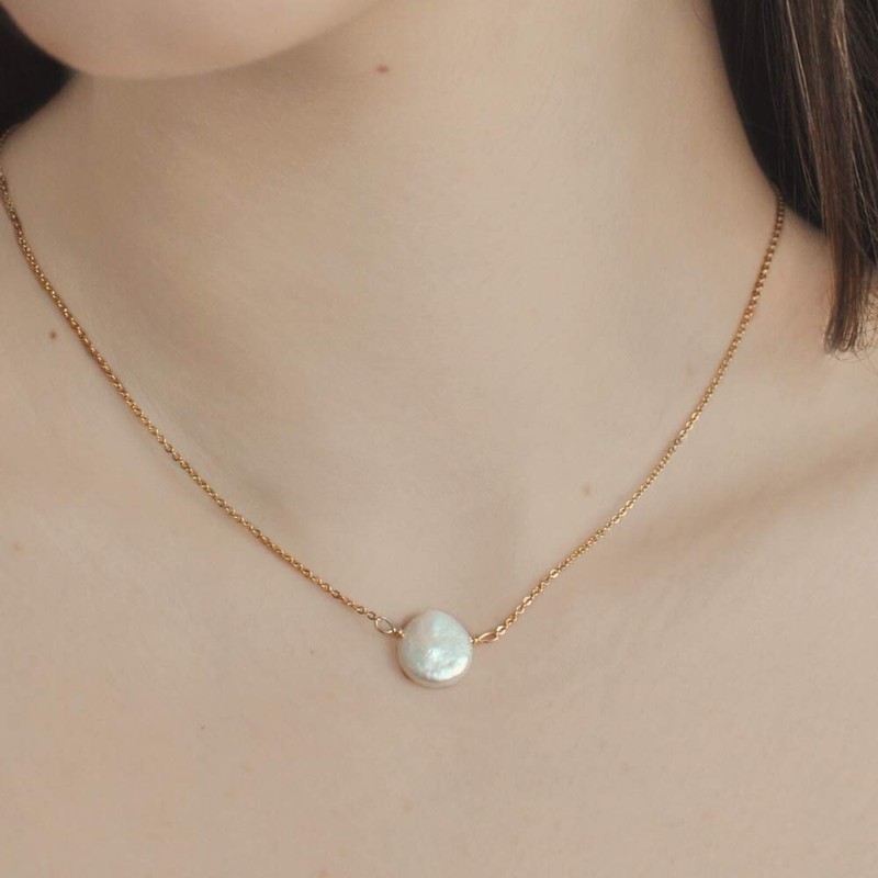 Collar para Dama con Baño de Oro de 18k, Rolling