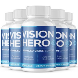 Vision Hero Pills Supplement for Advance Vision Support (300 Capsules) 5 PACK