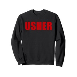 Church Usher - Christian Faith Staff & Volunteer Uniform Sweatshirt