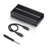 StarTech.com USB4 M.2 NVMe Enclosure, 40Gbps, External USB-C/Thunderbolt NVMe SSD