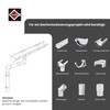 INEFA Pipe clamp for screw mounting, PVC DN 50, 1