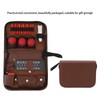 6 in 1 Golf Accessory Bag PU Leather with Tees