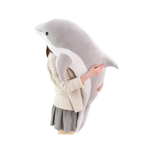 Peluche Suave, Bonito Y Grande, Con Forma De Delfín, Cómodo