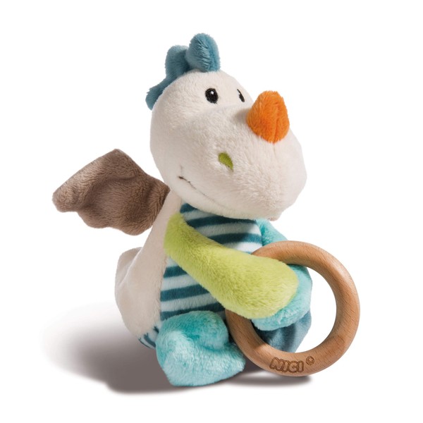 NICI Dragilu 43705 Grasping Toy Dragon 15 cm with Wooden