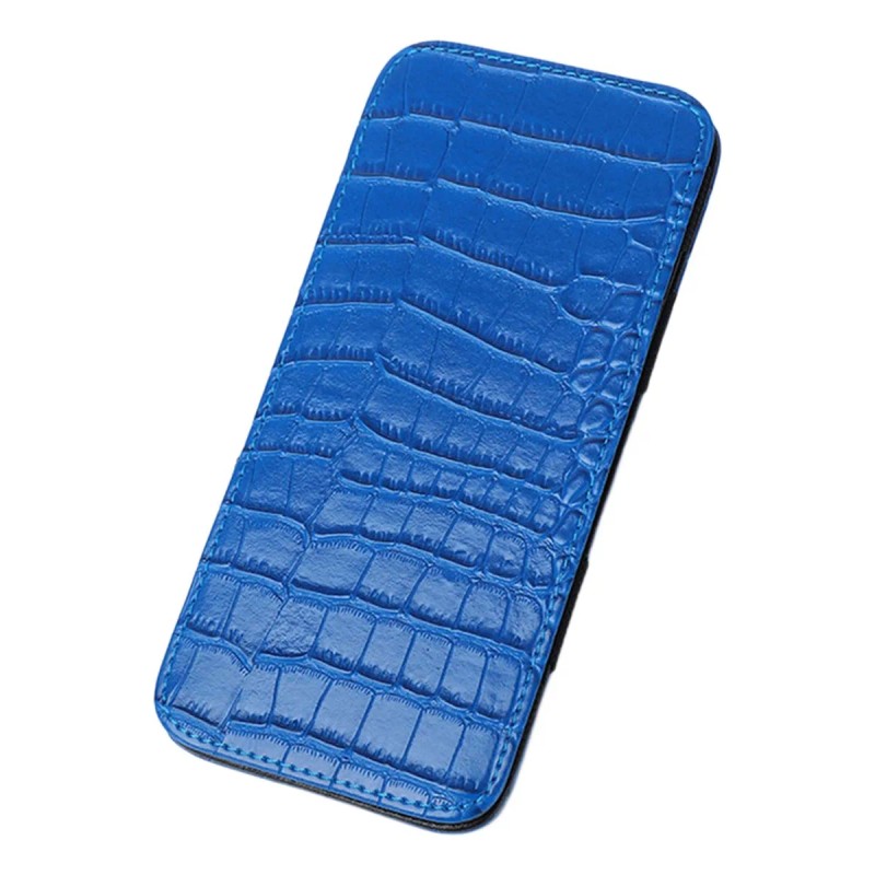 Pu Pocket Card Holder Protector De Tarjetas De Crédito Azul