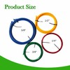 Conditioning Copper Tubing Pipe Extension 1/4" 1/2" 3/8" 5/8" 4Pcs