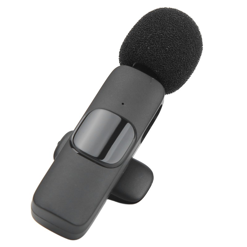 Wireless Lavalier Microphone Intelligent Noise Cut Automatic Pairing Compact Microphone