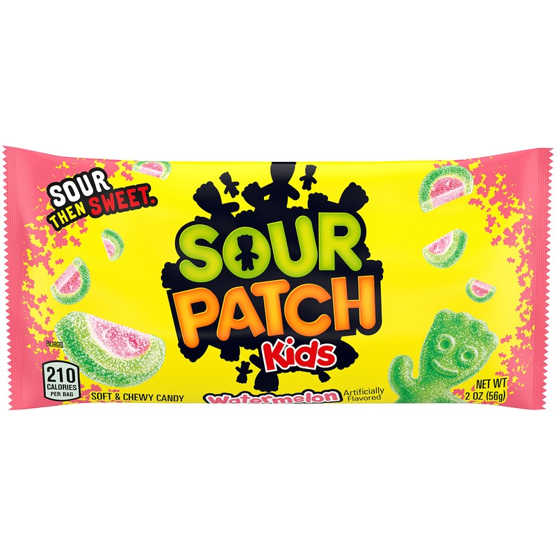 SOUR PATCH KIDS Watermelon Soft & Chewy Candy, 24 -