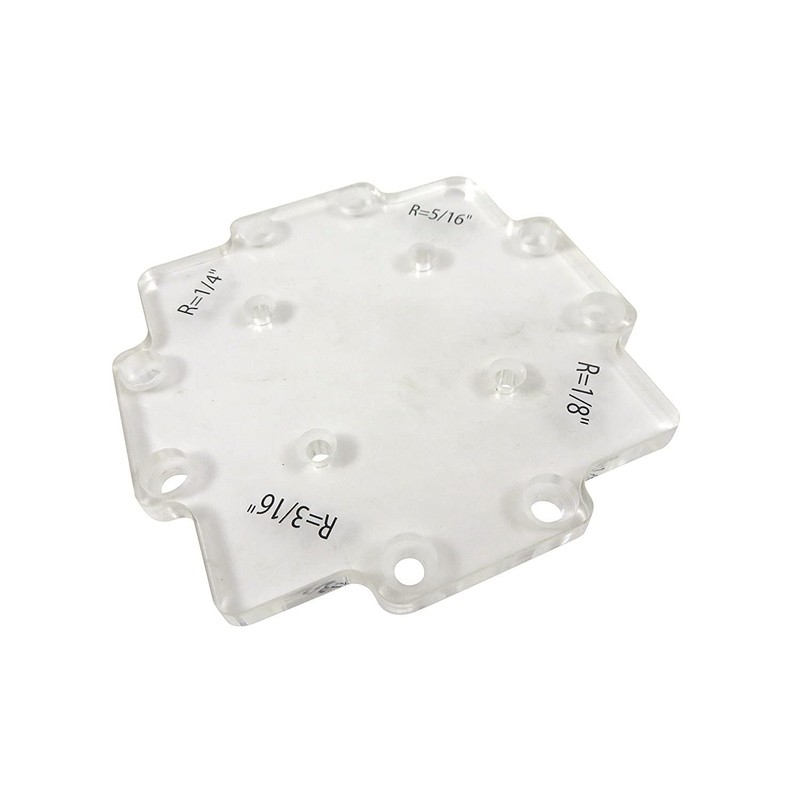 Xcalibur Tooling Radius Jig Woodwork Router Corner Radi Template Router