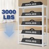WORKPRO 3000lbs 5-Tier Shelving Unit, 72" H Adjustable Storage Shelves,
