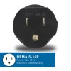 Conntek NEMA 5 15P to 5 15 20R Electrical Plug
