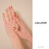 NAILOG Semi-hardened Gel Nail Stickers (34 Pieces), Long Lasting, Salon