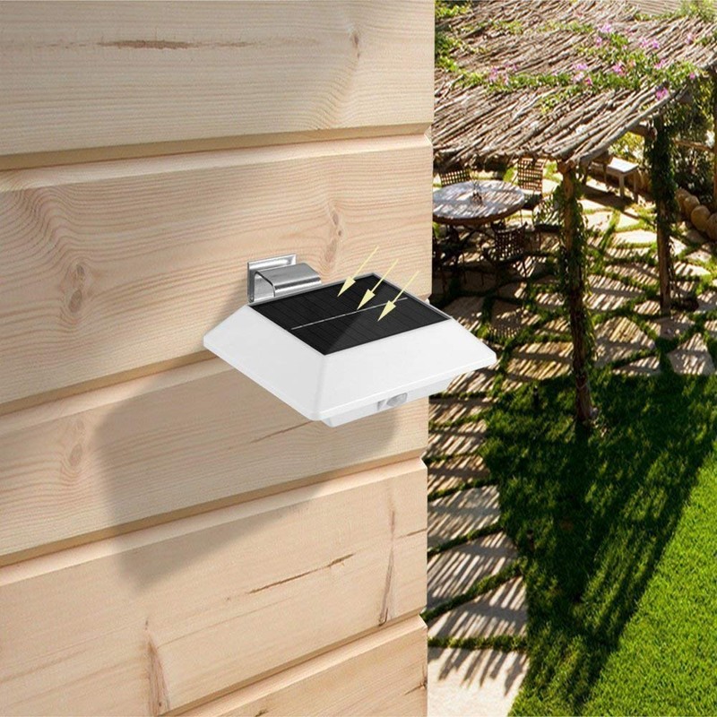 Hoshine Solar Powered Gutter Lights Outdoor (2 - Pack), 6