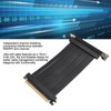 PCIE 4.0 X16 Extender 90 Degree 26GB/s 5.9 Inch Shielded