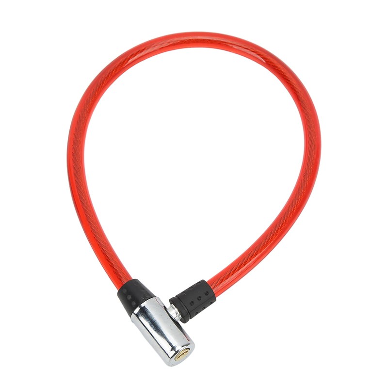 SPYMINNPOO Bicycle Lock Cable with Key Steel Wire Portable Cable