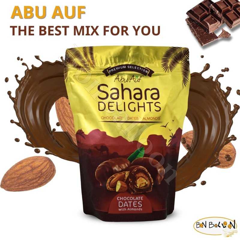 Abu Auf Semi Dry Dates Without Seed Stuffed With Almond