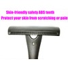 Updated Back Hair Removal and Body Shaver with Ergonomic Handle