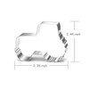LUBTOSMN Tractor Cookie Cutter-3.3 inch-Biscui Cookie Cutters Molds for Kids