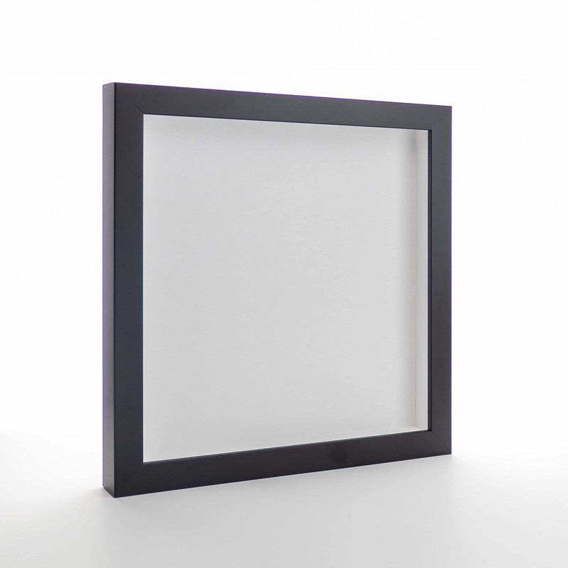 8x12 Black Shadowbox Frame - Shadow Box Frame Interior Size