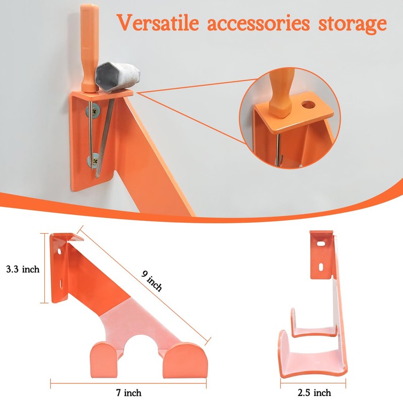 Taeoox Chainsaw Hanger 2 Pack Chainsaw Holder Heavy Duty Chainsaw