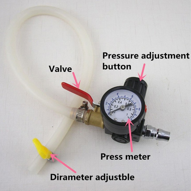 Universal Car Water Tank Detector Cooling Radiator Leak Pressure Tester