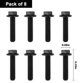 LS Engine Transmission 4L60e Bell Housing Bolts Set Kit also fits 4L80e T56 LS1 LS2 LS3 LS6 LQ4 LQ9 L33 L82 L83 L84 L86 L87 L92 L99 LT1 LR4 L8B 551652