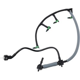 KAOLALI Injector Fuel Return Leak Off Pipe for Ford Transit Mk7 Mk8 2.2 TDCI, 1746583 for Land Rover Defender 2.2 RWD TD4, BK3Q9K022AG 1761932 1731740