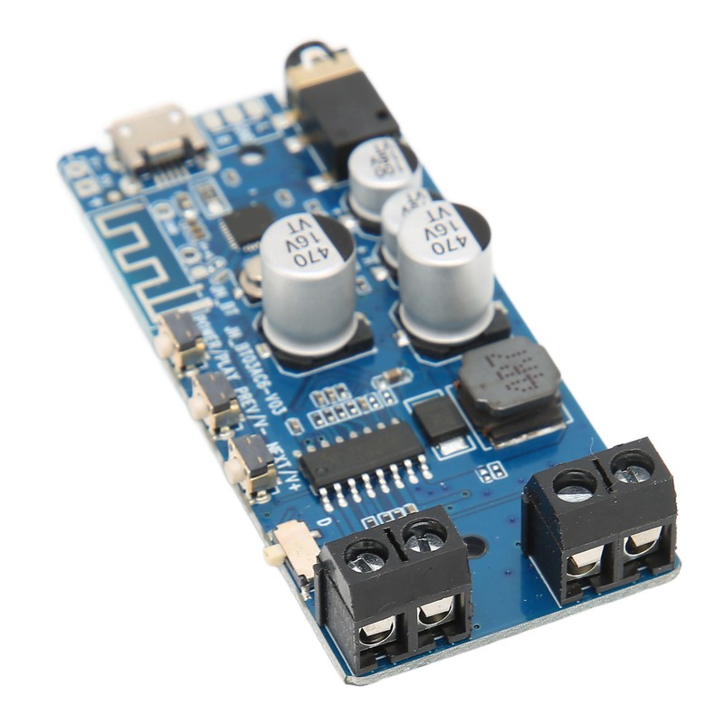 2 Channels Bluetooth 5.0 Stereo Power Amplifier Board Bluetooth Vocal