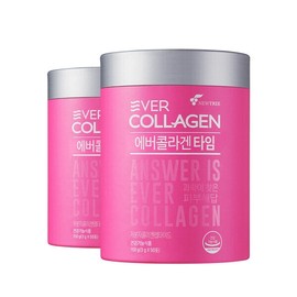 Ever Collagen Time 100 Days (50 Days x 2 Bottles) Functionality Approved by the Ministry of Food and Drug Safety / 에버콜라겐 타임 100일(50일X2통) 식약처 기능성 인정