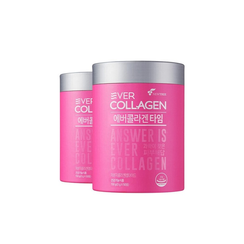 Ever Collagen Time 100 Days (50 Days x 2 Bottles)