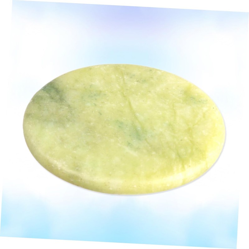 Baluue Lash Extension Glue Pad Natural Jade Round Pallet Sturdy