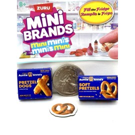 Fill Your Fridge Mini Brands Rare Pretzel Dogs Soft Pretzels 1 Mag  Fill Your Fridge Mini Brands Collection