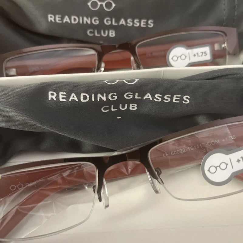 ICON reading glasses 1.75 set of three