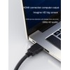 HBFQMDJLX 2pcs HDMI Splitter Cable 1 to 2,1080p HD Resolution
