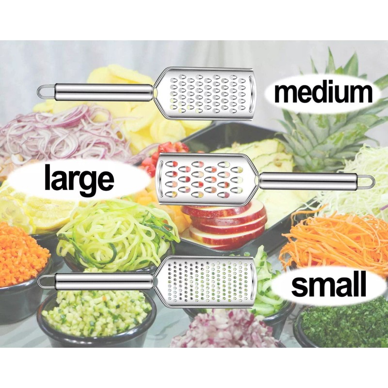 Stainless Lemon Zester Cheese Grater Stainless Steel Vegetable Fruit Chocolate